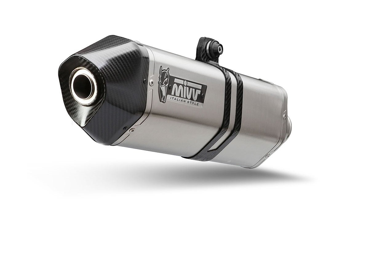 Escape homologado Mivv SPEED EDGE en Acero inox. para CF MOTO 800 MT 22-26