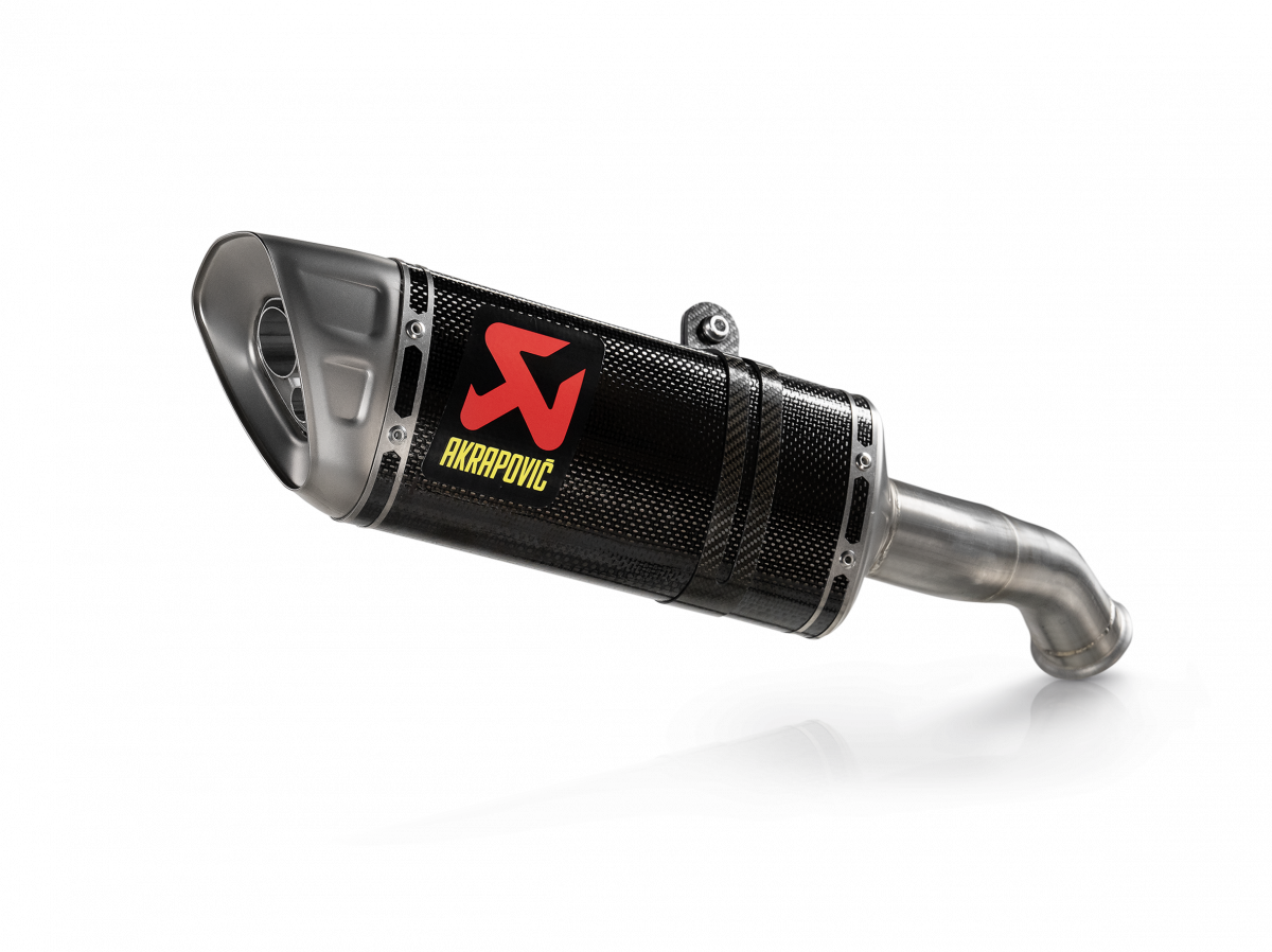 Escape Akrapovic homologado en carbono para CF MOTO 800 NK 23-26